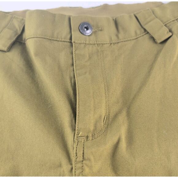 Duluth Trading Co Rootstock Canvas Gardening Joggers Pants Women's Size 4 Olive - Picture 2 of 12
